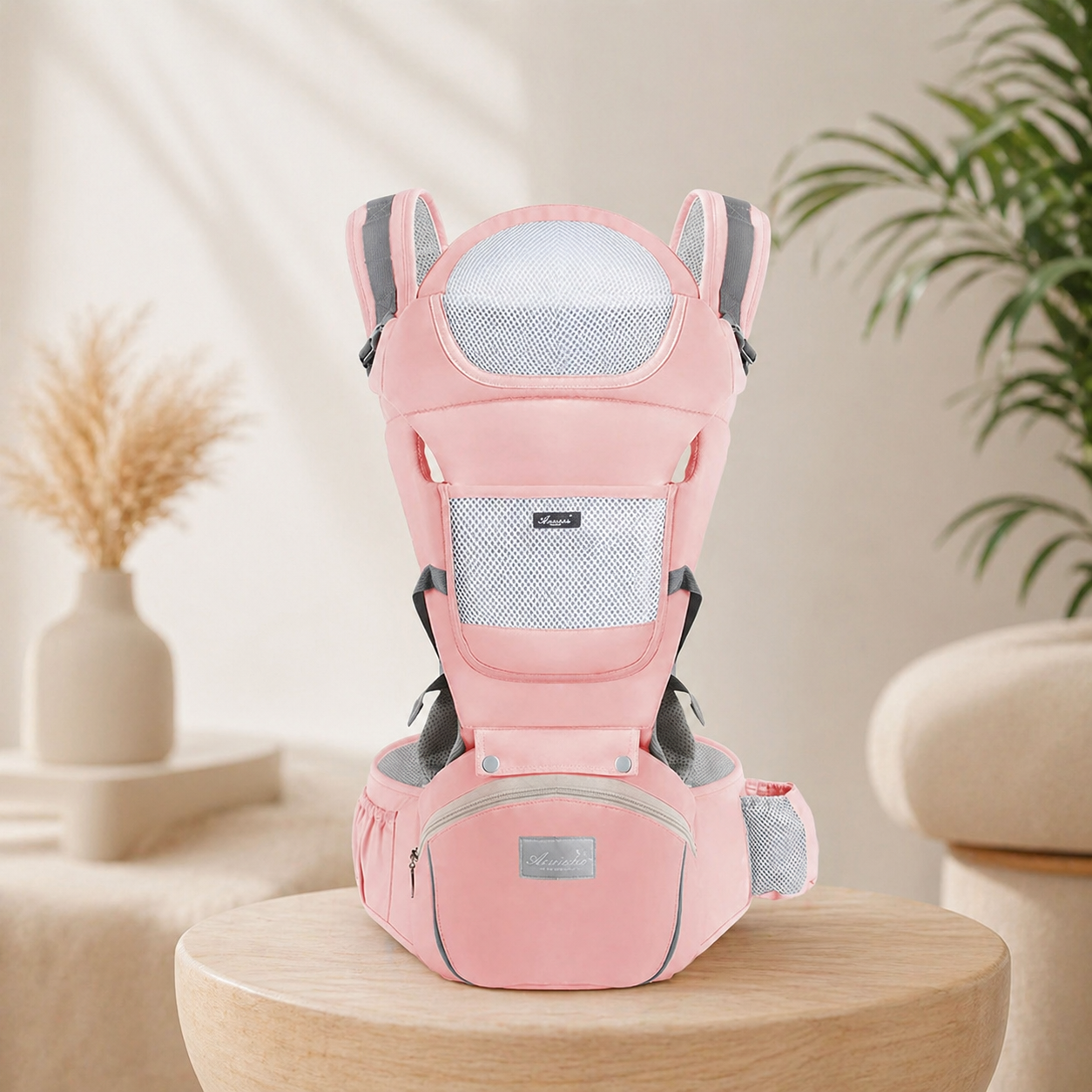 Ergonomische Babytrage mit Hüftsitz – Bequem & Sicher