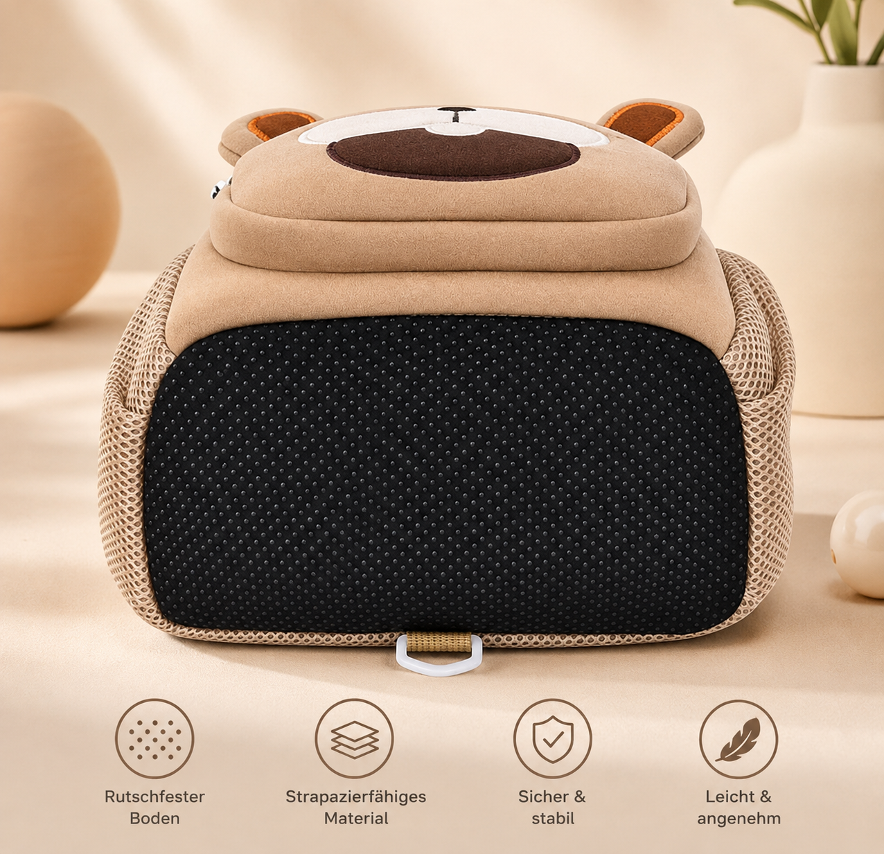 Asnova Kinder-Rucksack mit Tiermotiv