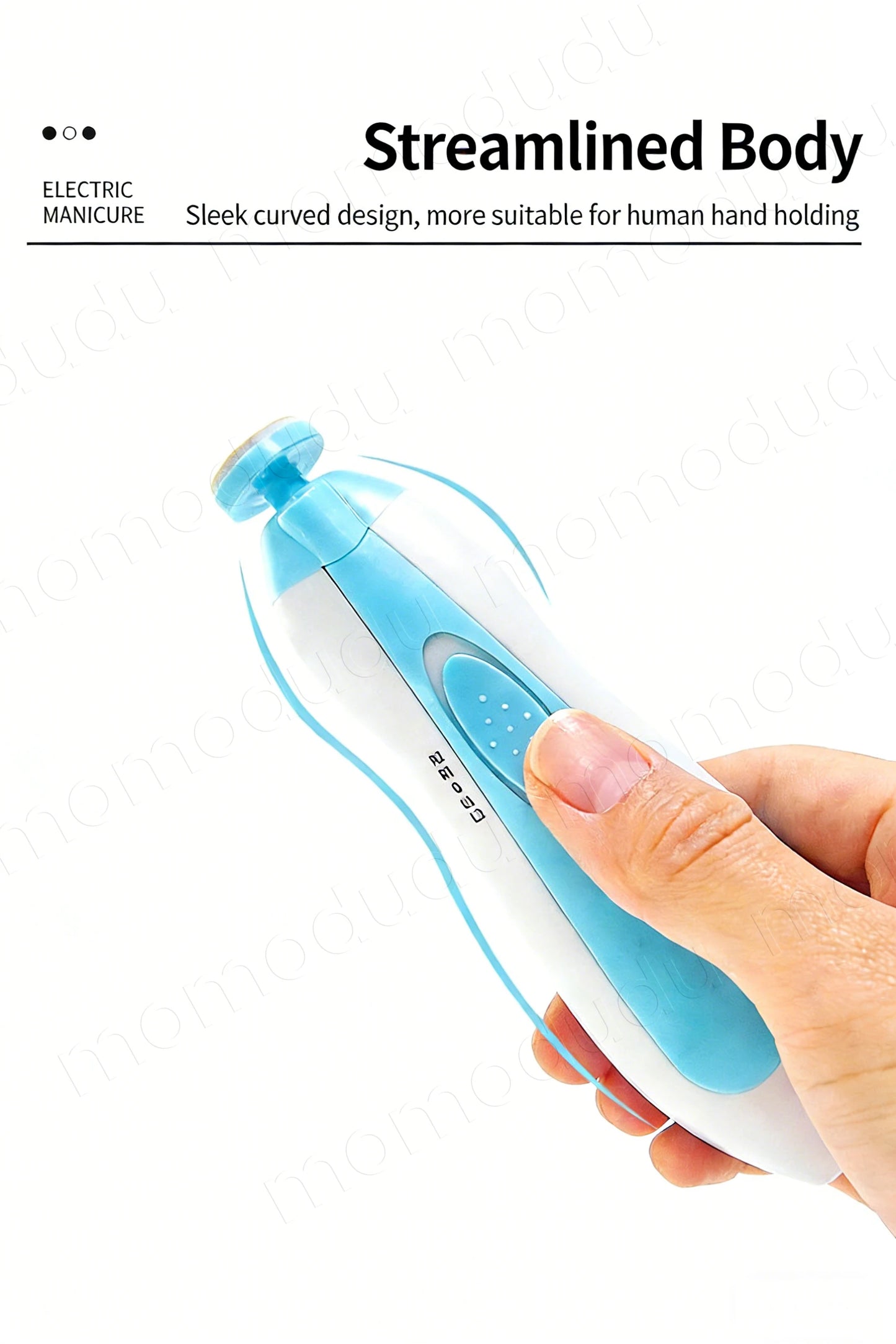 Asnova Baby Nail Trimmer Set | Safe & Gentle Electric Nail Care