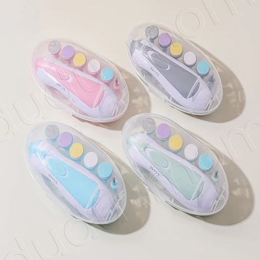 Asnova Baby Nail Trimmer Set | Safe & Gentle Electric Nail Care
